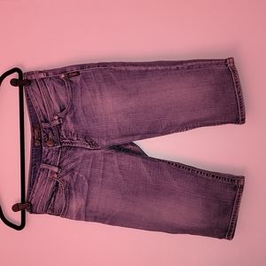 Women's Silver Brand Bermuida Jean Shorts Suki W28